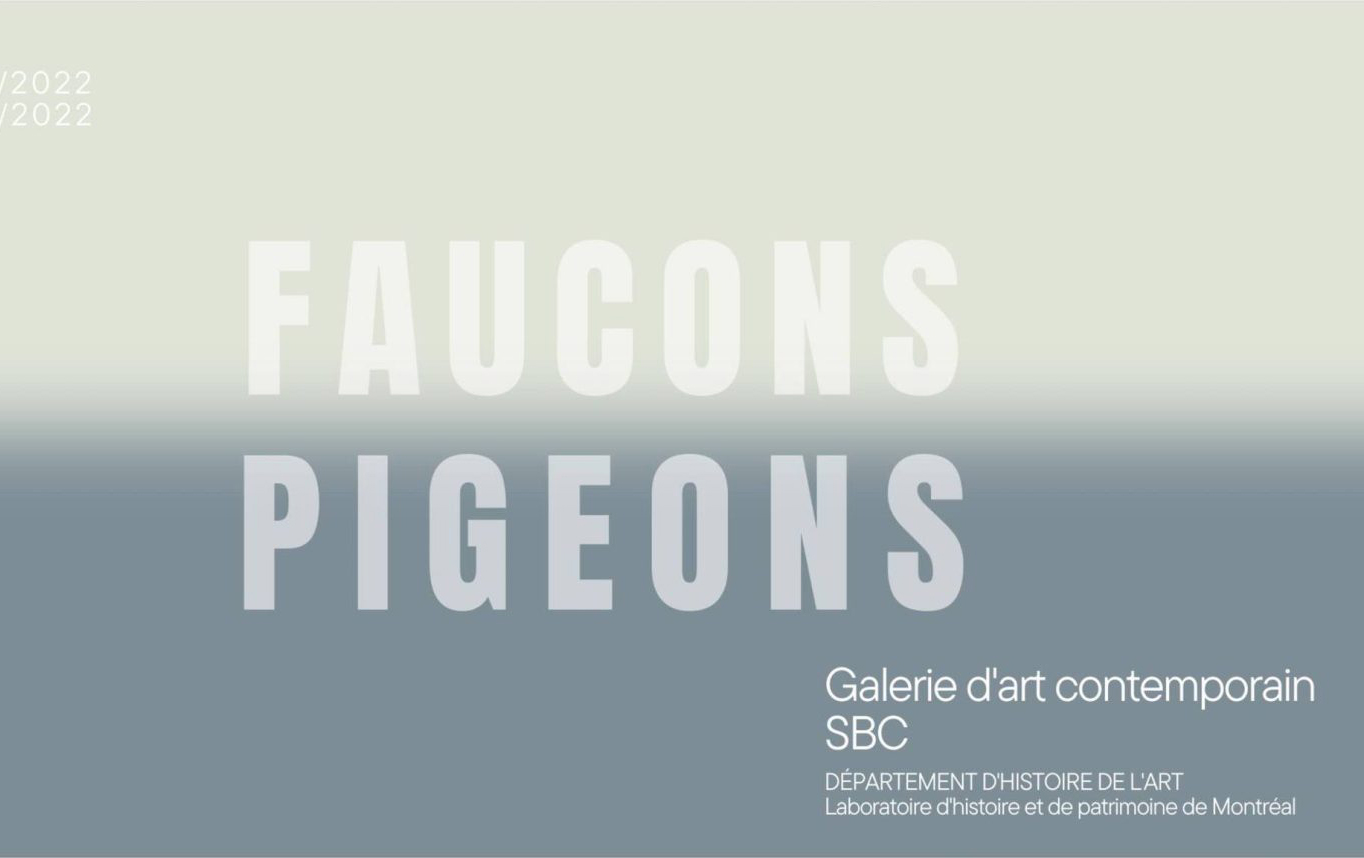 Exhibition | Faucons&nbsp;Pigeons